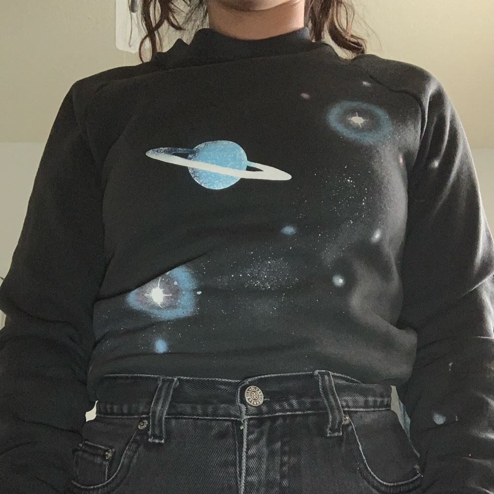 Vintage Galaxy Sweatshirt - Picture 2 of 5